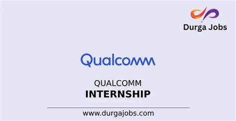 Qualcomm Internship 2024 for Masters, Bachelors in Hyderabad