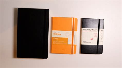 Moleskine Rhodia And Leuchtturm1917 2023 24 Planners YouTube