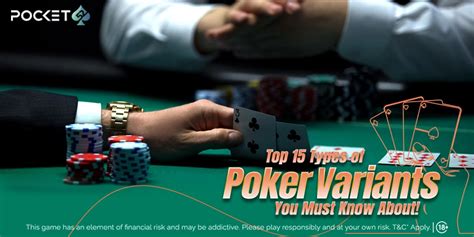 Poker Variations - Top 15 Types of Poker Games List