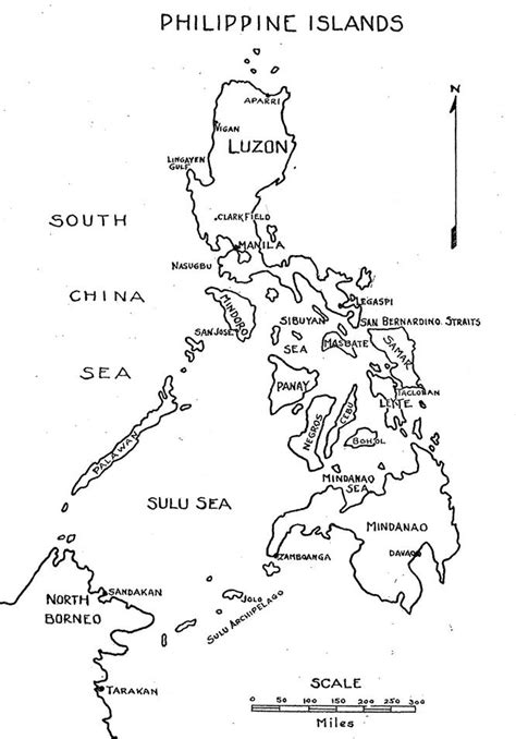 Philippine Map Drawing