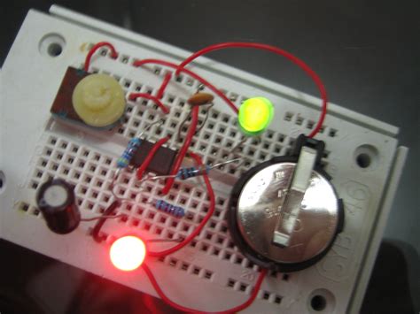 555 Timer Led Flasher Instructables