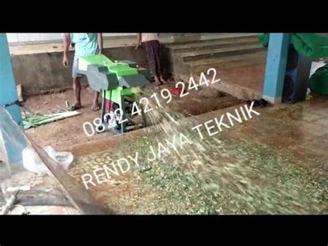 Mesin Chopper Pencacah Rumput Super Cepat YouTube