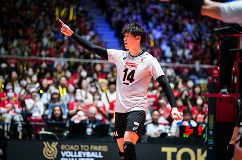 石川祐希（男子日本代表）【photo：fivb】 月バレcom【月刊バレーボール】