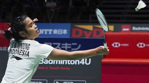 Livescore Bulutangkis Hari Ini Semifinal Japan Open Gregoria