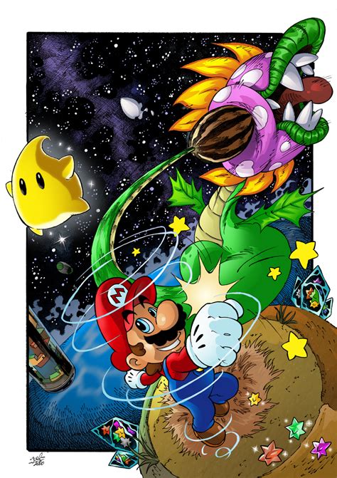 Super Mario Galaxy by Joelchan on DeviantArt