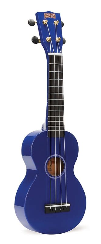 Mahalo MK1 TBU Kahiko Soprano Ukulele Blue Reverb