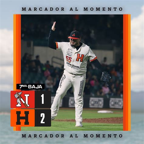 Naranjeros de 𝐇ermosillo on Twitter Seguimos al frente el marcador