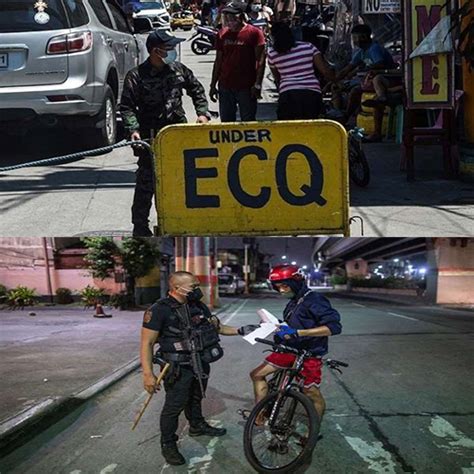 9K Pulis Ikakalat Sa 1 106 Checkpoints Sa NCR Plus People S Balita