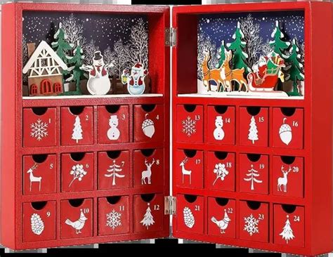 Custom Advent Calendar Boxes Printed Advent Calendar Packaging Boxes