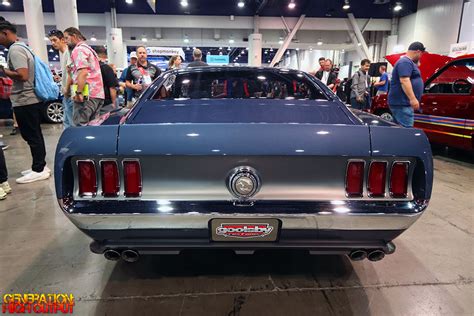 Sema Ford Mustang Fastback Bleu Bayou By Goolsby Customs