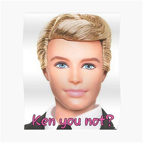 Ken doll poster for sale by lexicon11510 – Artofit