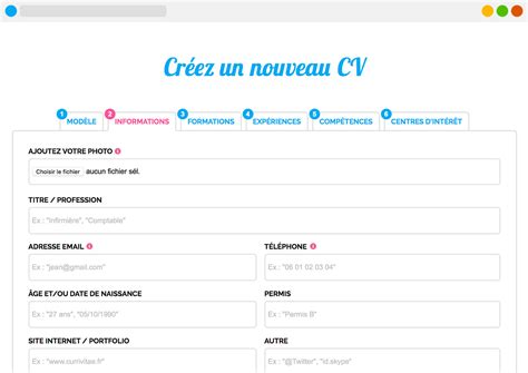 Currivitae créez un CV en ligne facilement et gratuitement