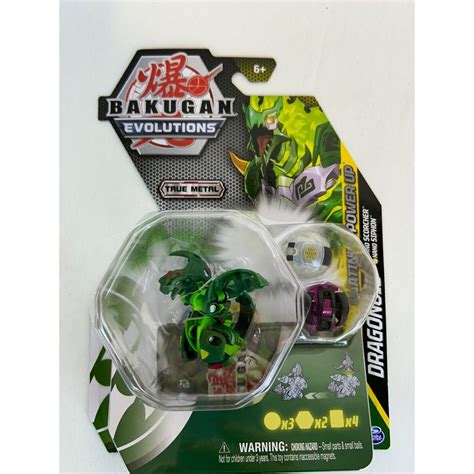 Bakugan Platinum Power Up Evolutions Dragonoid Nano Scorcher Siphon