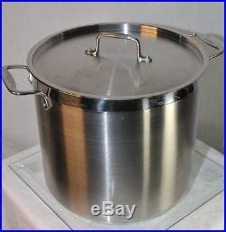 All Clad Quart Stainless Steel Stockpot With Lid Stock Pot Stainless