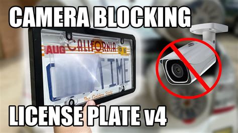 Hide Your License Plate From Cameras Youtube