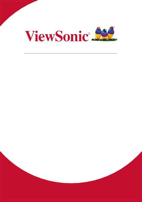 Mode D Emploi Viewsonic Va H Fran Ais Des Pages