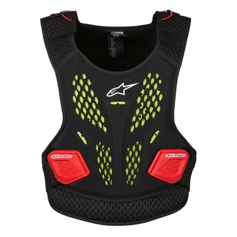 Alpinestars Brustpanzer Sequence Anthrazit Rot Maciag Offroad