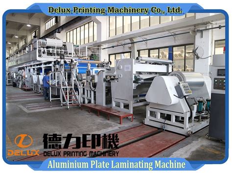 Aluminium Plate Laminating Machine DLF 1500G China Aluminum