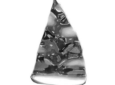 Sandcast Aluminum Sailboat Luffing Sails Sculpture | Nautical Luxuries