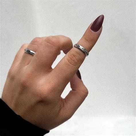 Fuck Marriage Silver Ring Wild Sons Wolf Badger