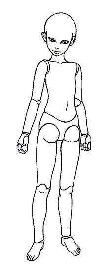 How To Draw A Ball Jointed Doll 7 Steps With Pictures Wikihow