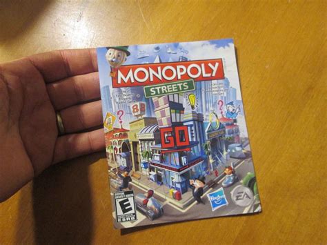 Monopoly Streets Ps3 Playstation 3 Sony Only Manual Authentic No Game