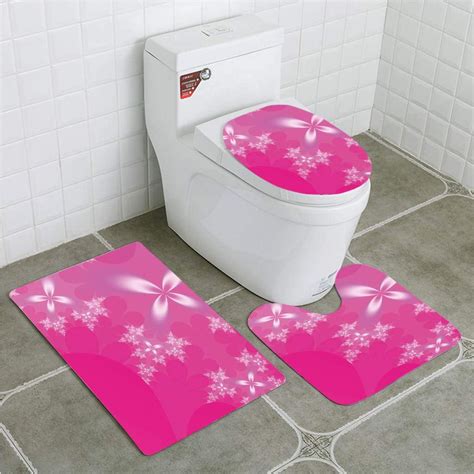 GOHAO Hot Pink Vibrant Floral Arrangement On An Abstract Hot Pink