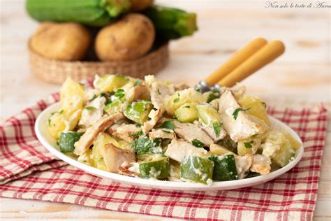 Insalata Di Pollo E Patate Senza Maionese Pollo E Patate Ricetta Cremosa