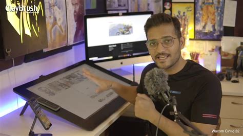 Wacom Cintiq Pro Review By Claybrush Youtube