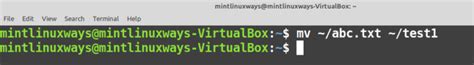 Linux Basics How To Move Files In Linux Using Mv Command