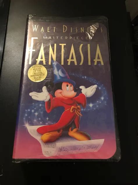 Neuf Chef D Uvre De Walt Disney Fantasia Vhs Collection De