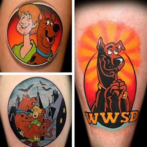 Scooby Doo Tattoo Simple