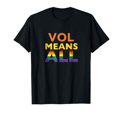 Tennessee Gay Pride Shirt Vol Means All Lgbt Shirts Stellanovelty