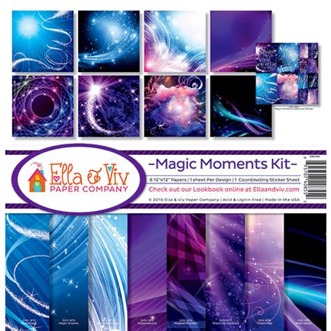 Ella And Viv Paper Company Magic Moments X Kit