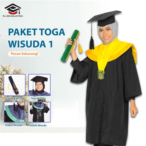 Paket Toga Wisuda 1 Jual Paket Toga Wisuda Paket Perlengkapan