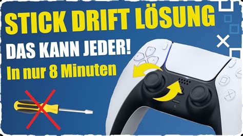 STICK DRIFT LÖSUNG Controller reparieren Stickdrift beheben ohne