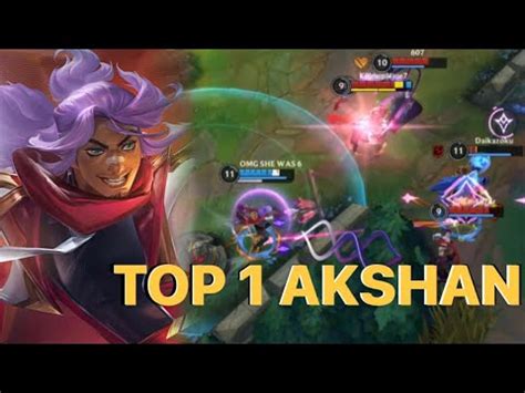 Wild Rift Akshan Top 1 Akshan Gameplay Ranked YouTube