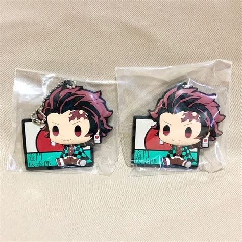 Demon Slayer Tanjiro Keychain Anime Merch Hobbies And Toys Memorabilia