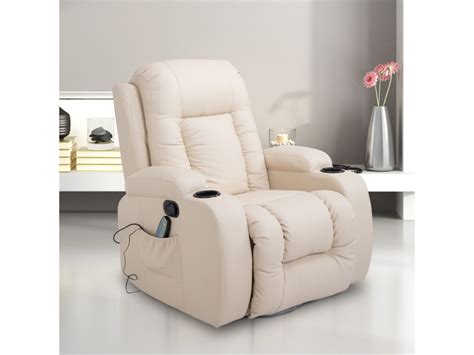 Fauteuil De Massage Et Relaxation électrique Chauffant Inclinable