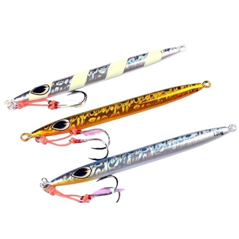 High Quality G G G Saltwater Flat Fall Jig Lure Slow Pitch