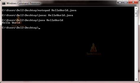 Java Hello World Program to Learn Java Programming - TechVidvan