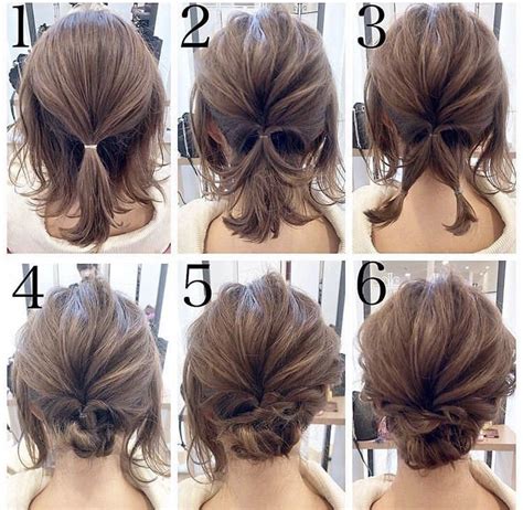 This Easy Updos For Short Thin Hair Step By Step For Hair Ideas