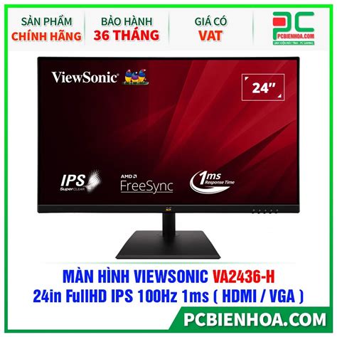 Hot M N H Nh Viewsonic Va H In Fullhd Ips Hz Ms Hdmi Vga