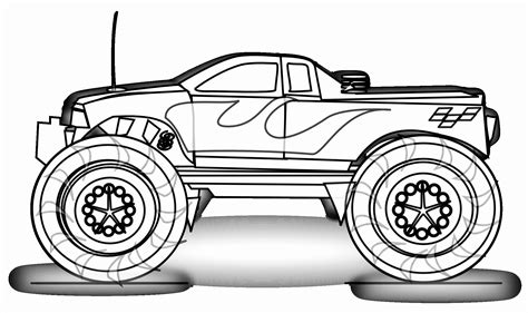 Zombie Monster Truck Coloring Pages - Coloring Pages Ideas