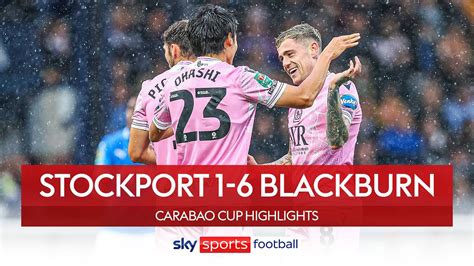 Rovers Thrash County Stockport Blackburn Carabao Cup