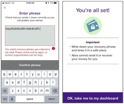 Where Can I Find My Recovery Phrase Abra