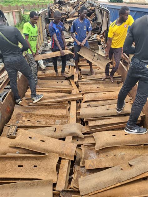 Nscdc Intercepts Truck Laden With Stolen Rail Tracks Arrests