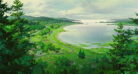 Omoide No Ma Ni Ghibli When Marnie Was There Ghibli Landscape HD