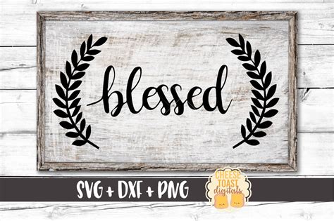 Blessed Svg Graphic By Cheesetoastdigitals Creative Fabrica