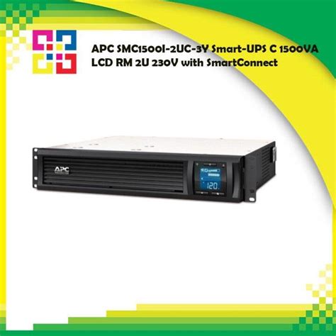 Apc Smc1500i 2uc 3y Smart Ups C 1500va Lcd Rm 2u 230v With Smartconnect Th